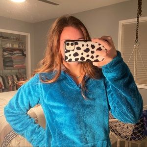 North Face Osito half-zip pullover